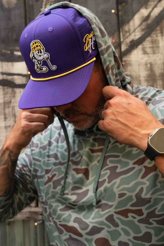 Game Day Purple & Yellow Hat