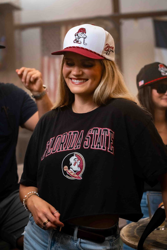 Game Day White & Maroon Hat