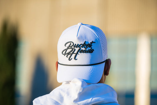 Classic Script 6-Panel White Hat