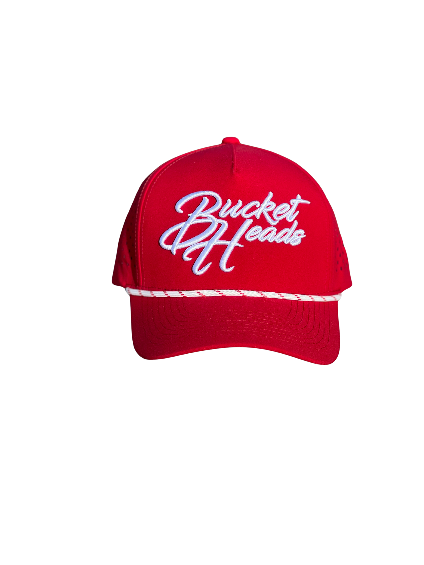 Classic Script 6-Panel Red Hat