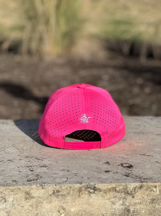 Classic Script 6-Panel Pink Hat
