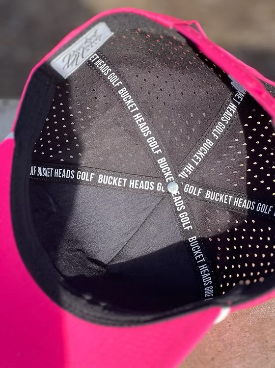 Classic Script 6-Panel Pink Hat