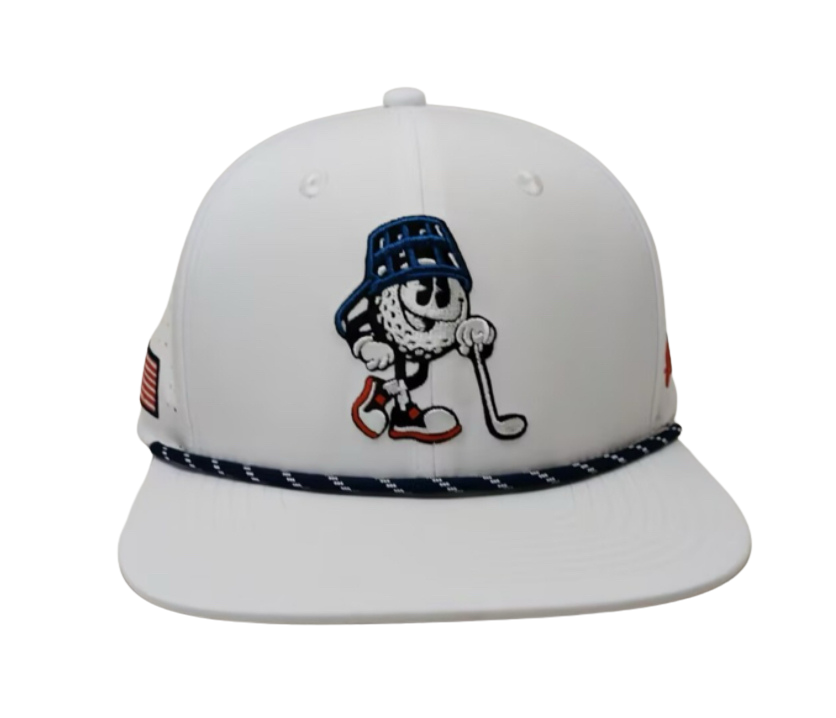 Classic Mascot 6-Panel White Hat