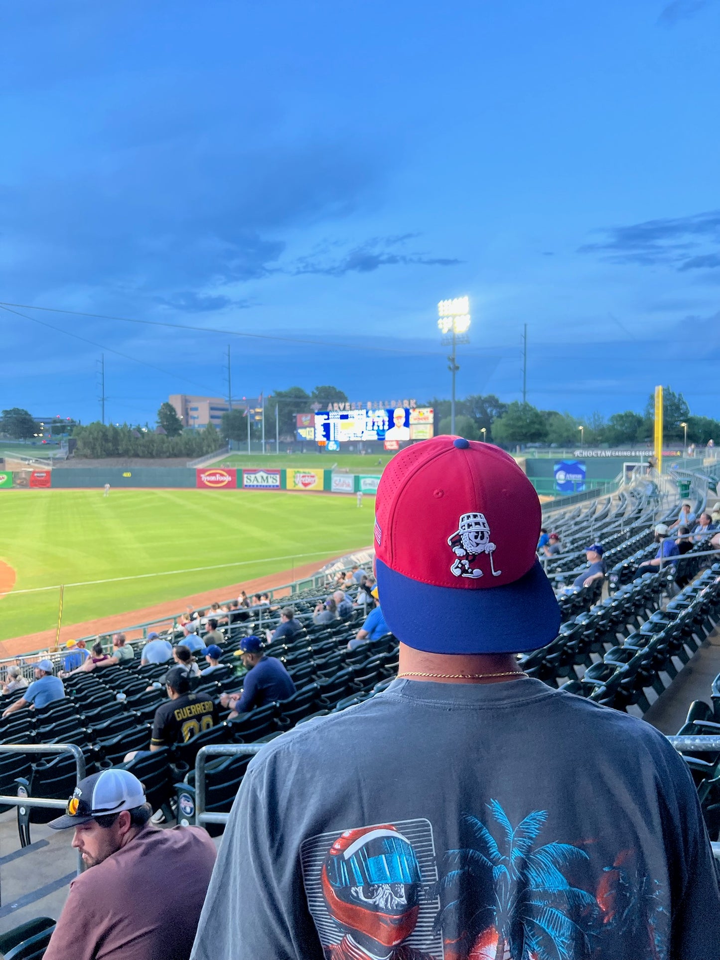 Classic Mascot 6-Panel Red/White/Blue Hat