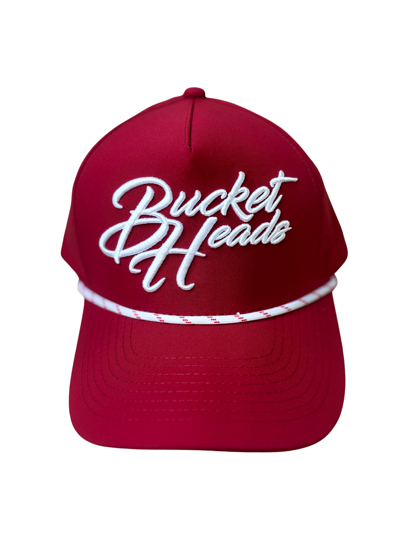 Classic Script 6-Panel Red Hat