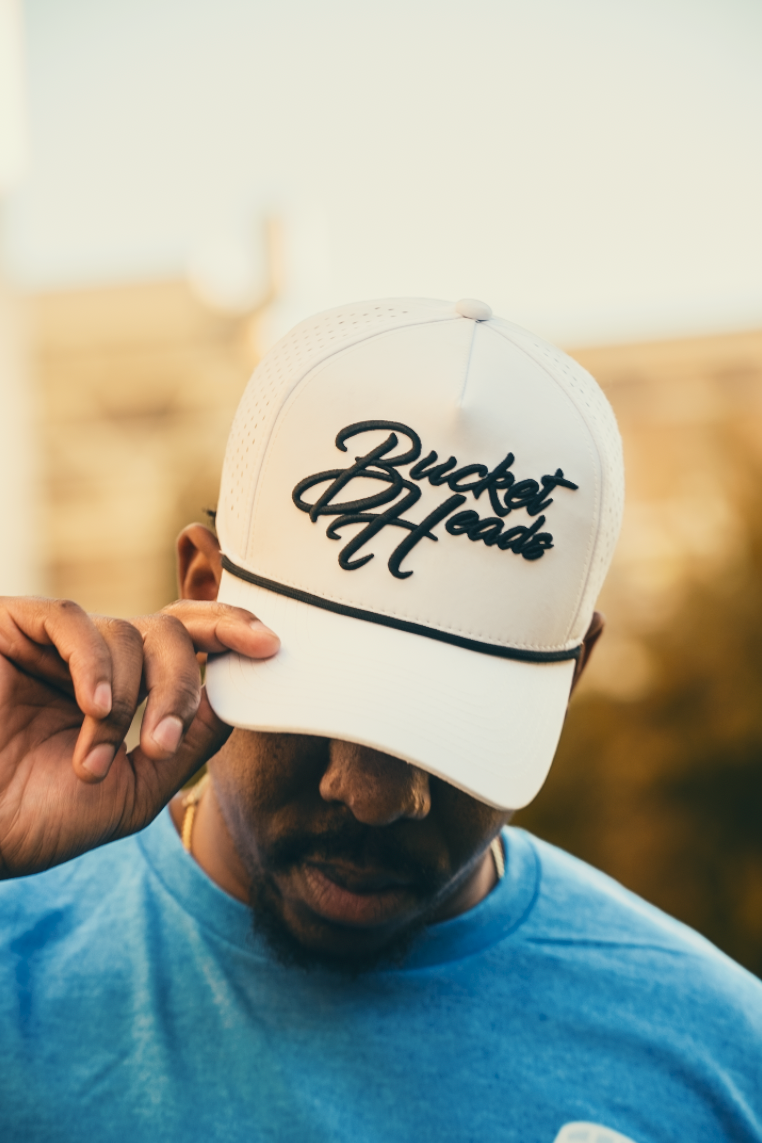 Classic Script 6-Panel White Hat
