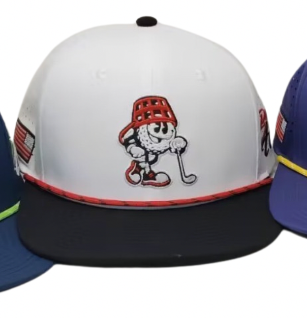 Game Day White/Black/Red Hat