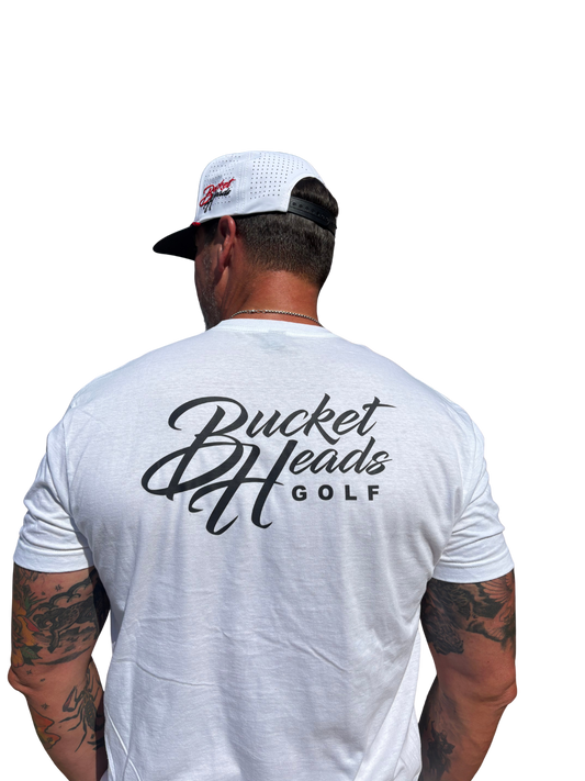 Bucket White T-Shirt