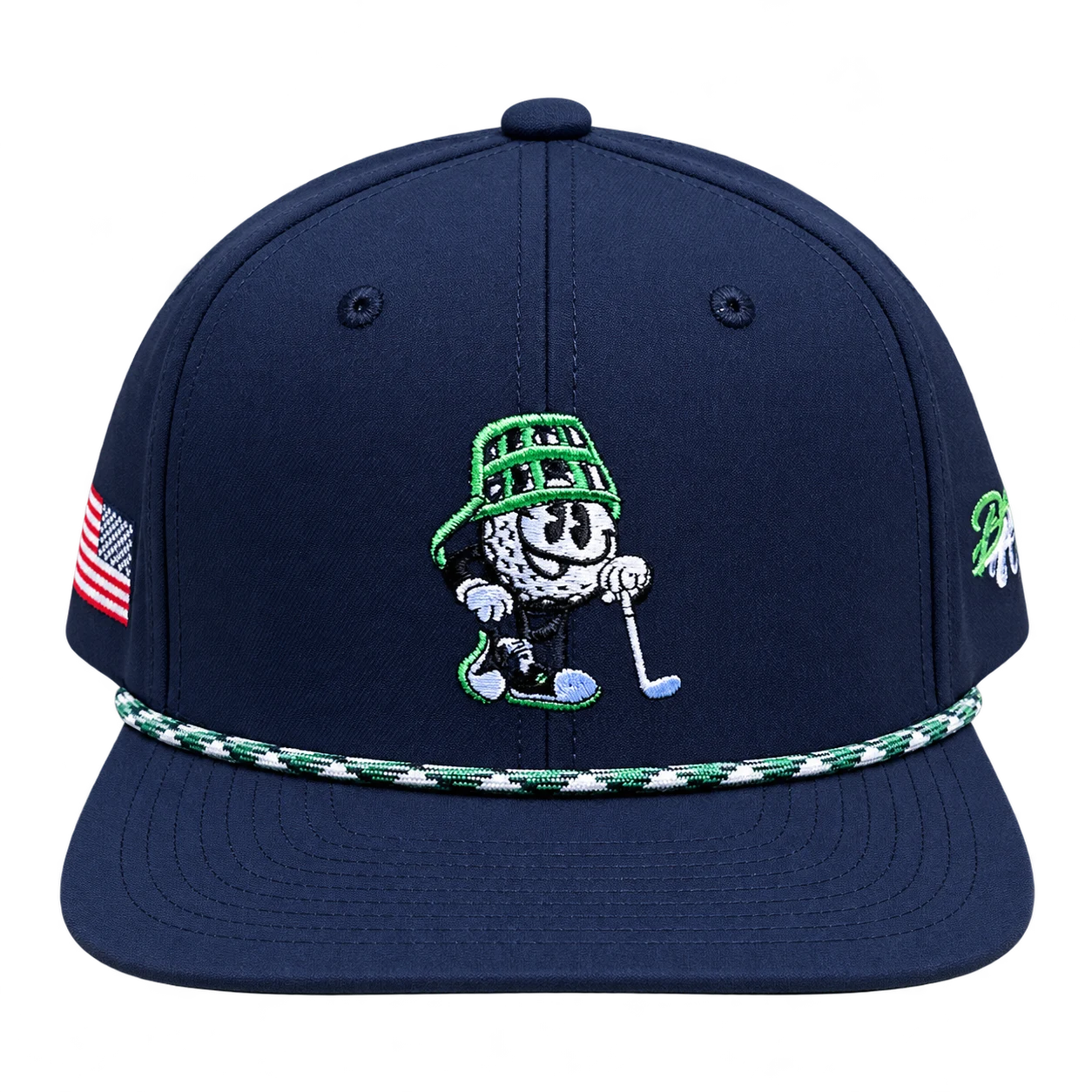 Game Day Navy & Lime Green Hat