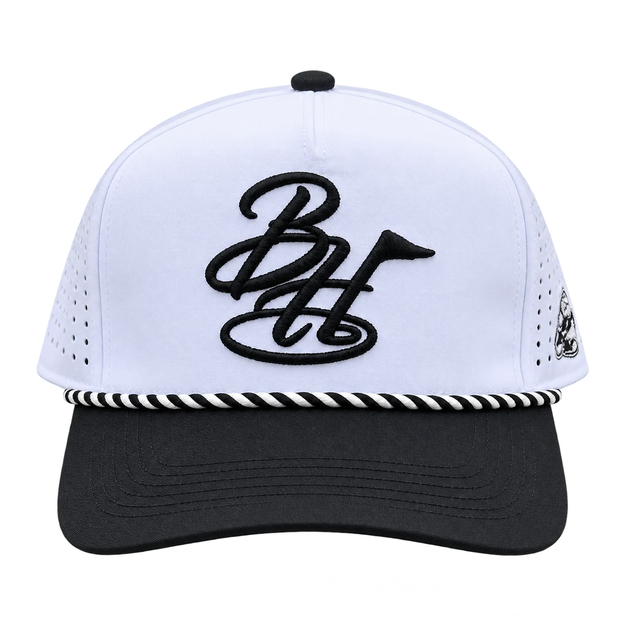 Black & White Classic BH 6-Panel Hat