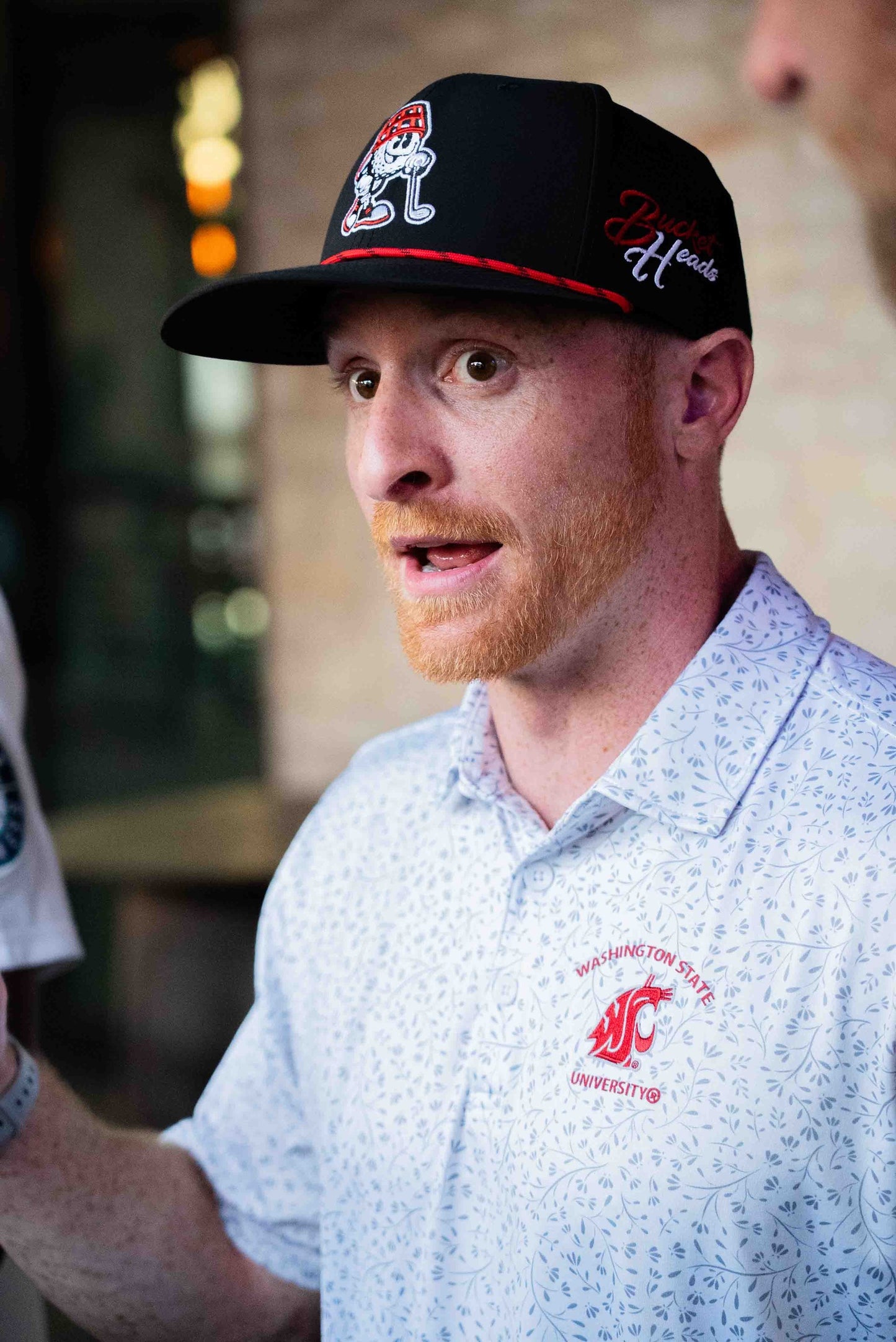 Game Day Black & Red Hat