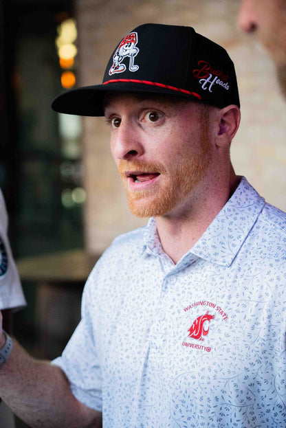 Game Day Black & Red Hat