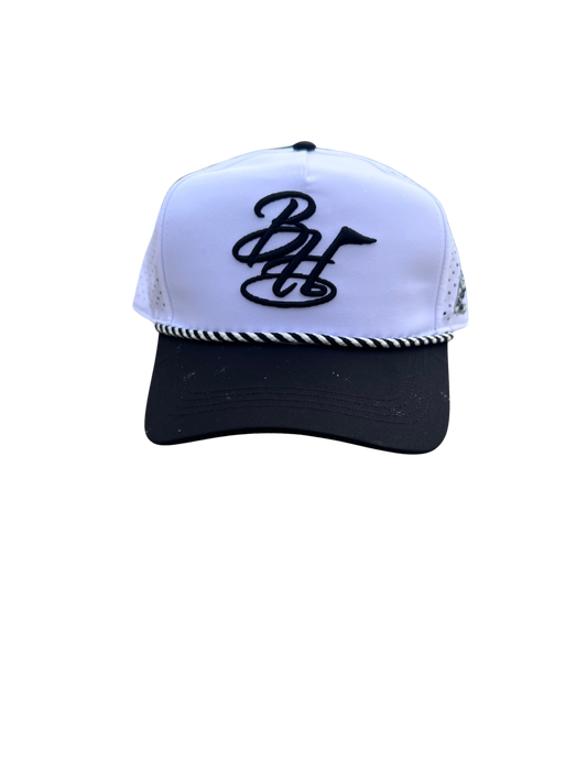 Black & White Classic BH 6-Panel Hat