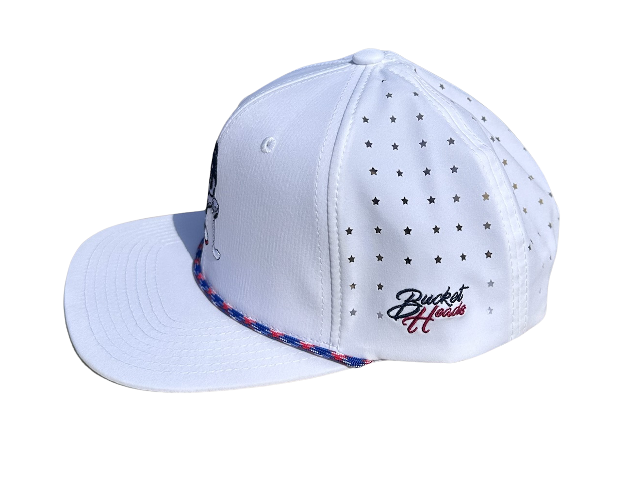 Classic Mascot 6-Panel White Hat