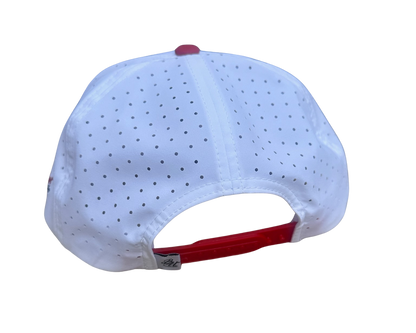 Game Day White & Crimson Hat