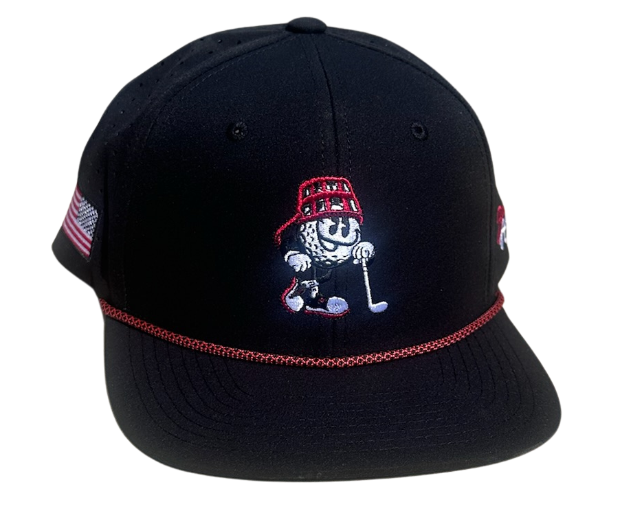 Game Day Black & Red Hat