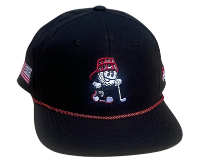 Game Day Black & Red Hat