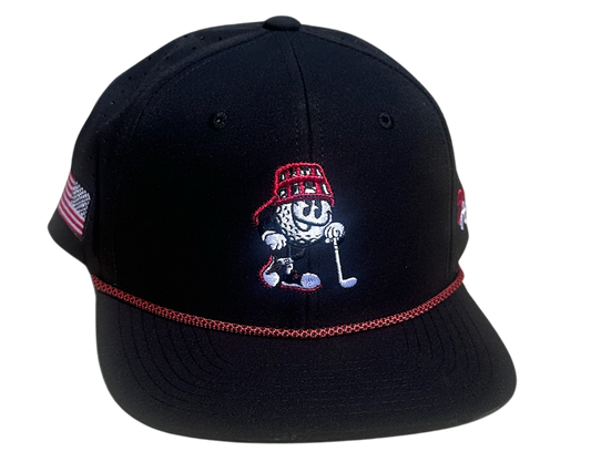Game Day Black & Red Hat