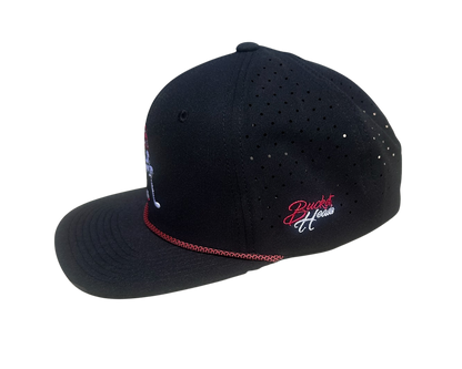 Game Day Black & Red Hat