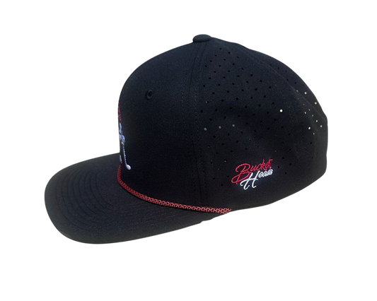 Game Day Black & Red Hat