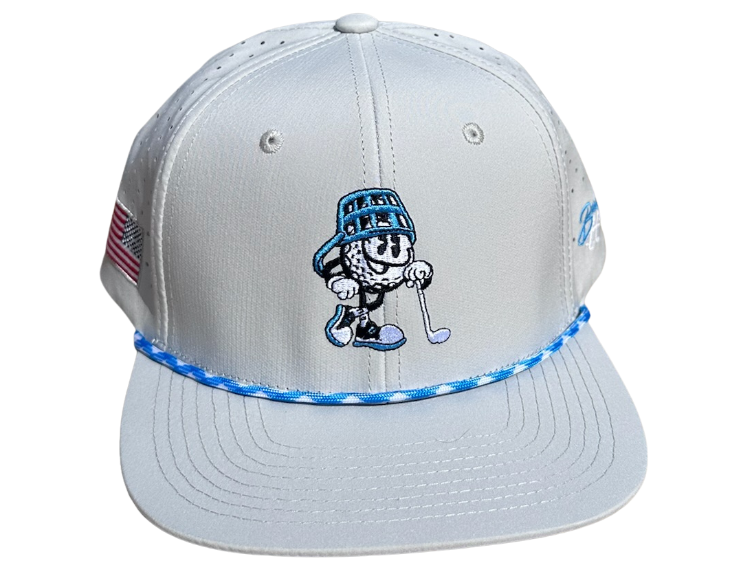 Game Day Gray & Baby Blue Hat