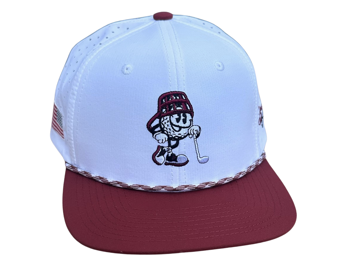 Game Day White & Maroon Hat