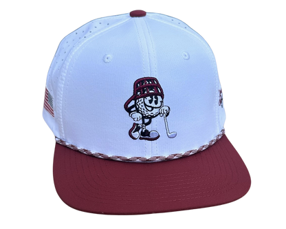 Game Day White & Maroon Hat