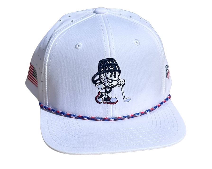 Classic Mascot 6-Panel White Hat