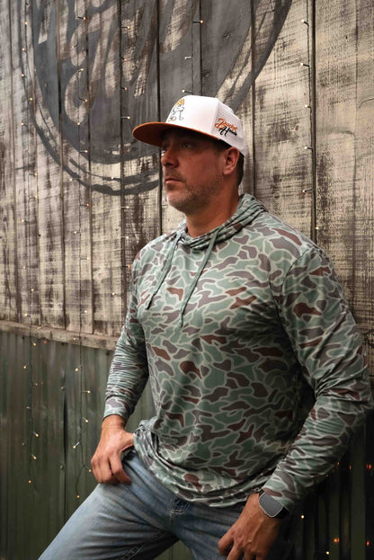 Game Day White & Burnt Orange Hat