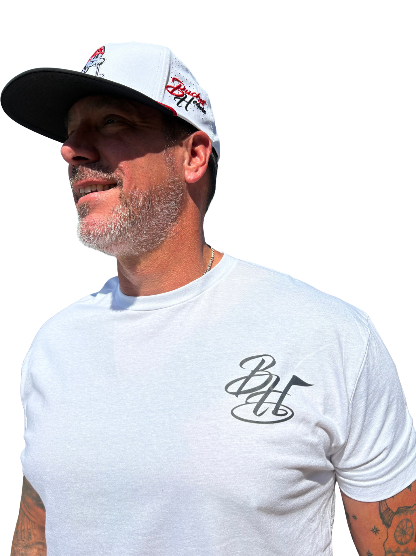 Bucket White T-Shirt