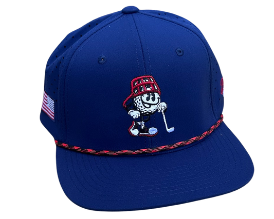 Game Day Navy & Red Hat