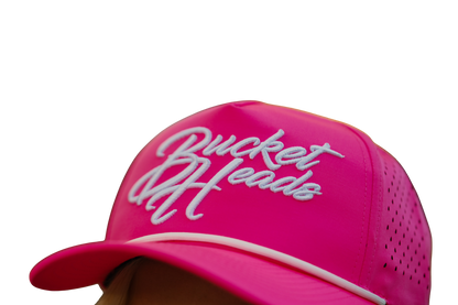Classic Script 6-Panel Pink Hat