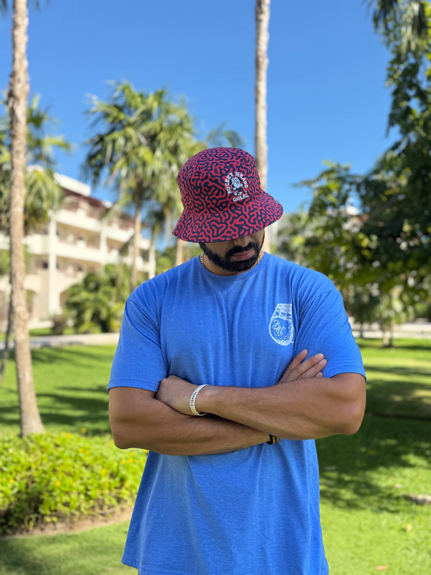 Classic Script Reversible Bucket Hat