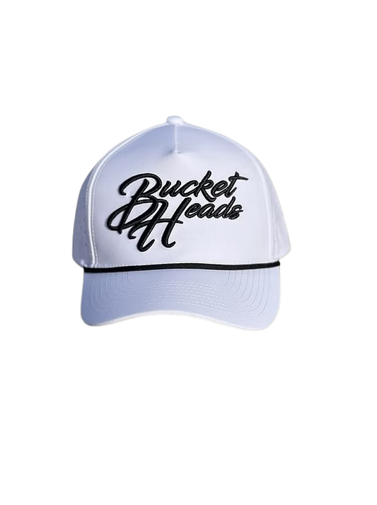 Classic Script 6-Panel White Hat