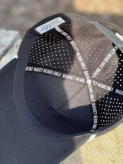 Classic Script 6-Panel Black Hat