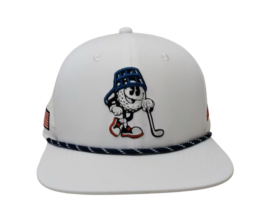 Classic Mascot 6-Panel White Hat