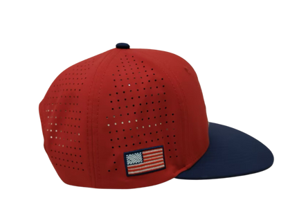 Classic Mascot 6-Panel Red/White/Blue Hat