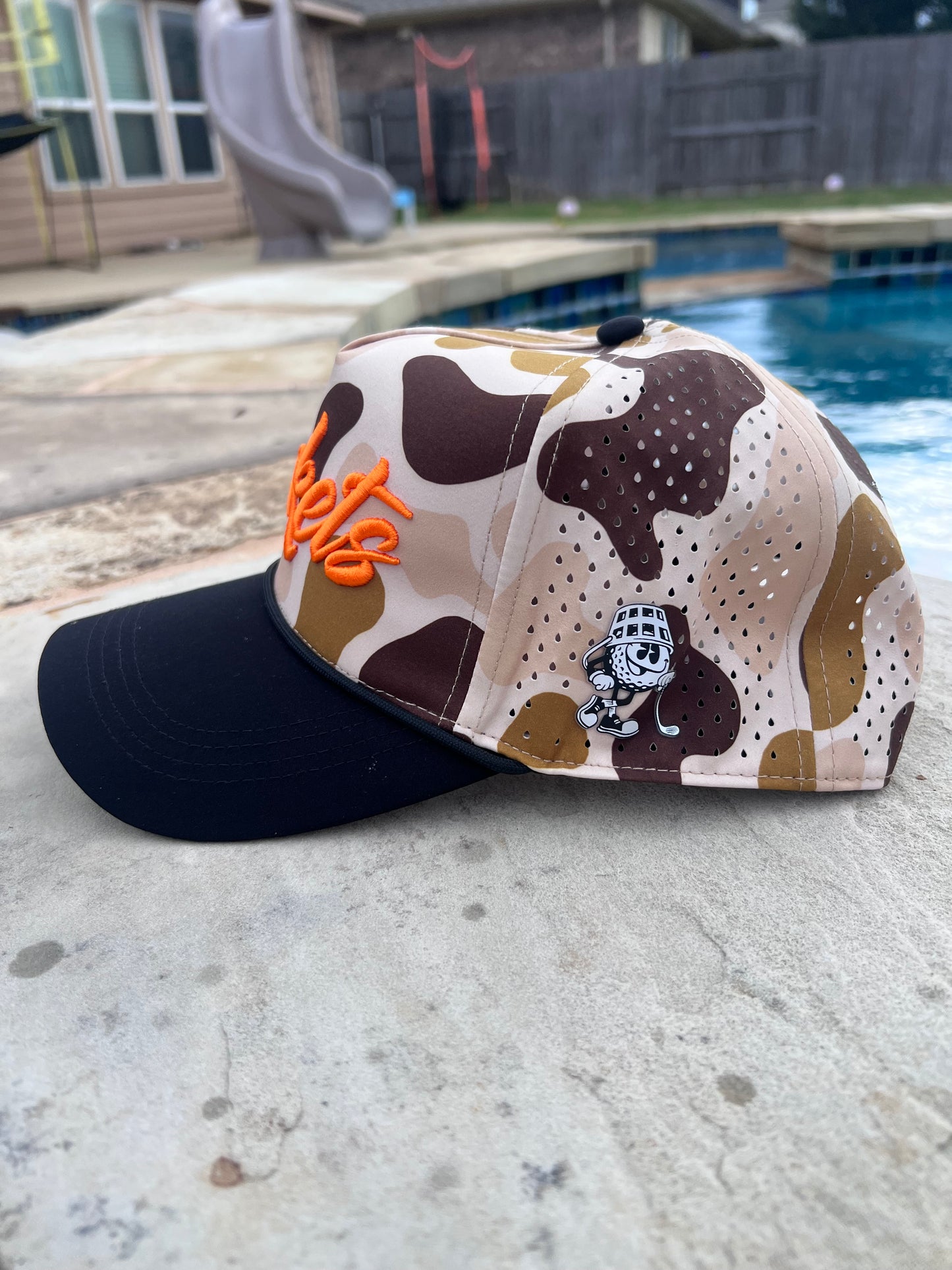 Camo Classic Script 6-Panel Hat