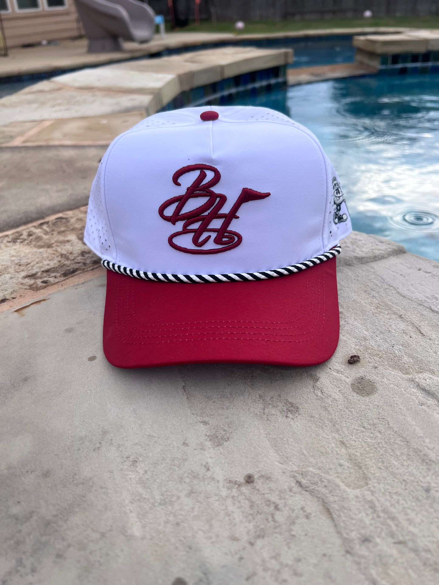Crimson & White Classic BH 6-Panel Hat