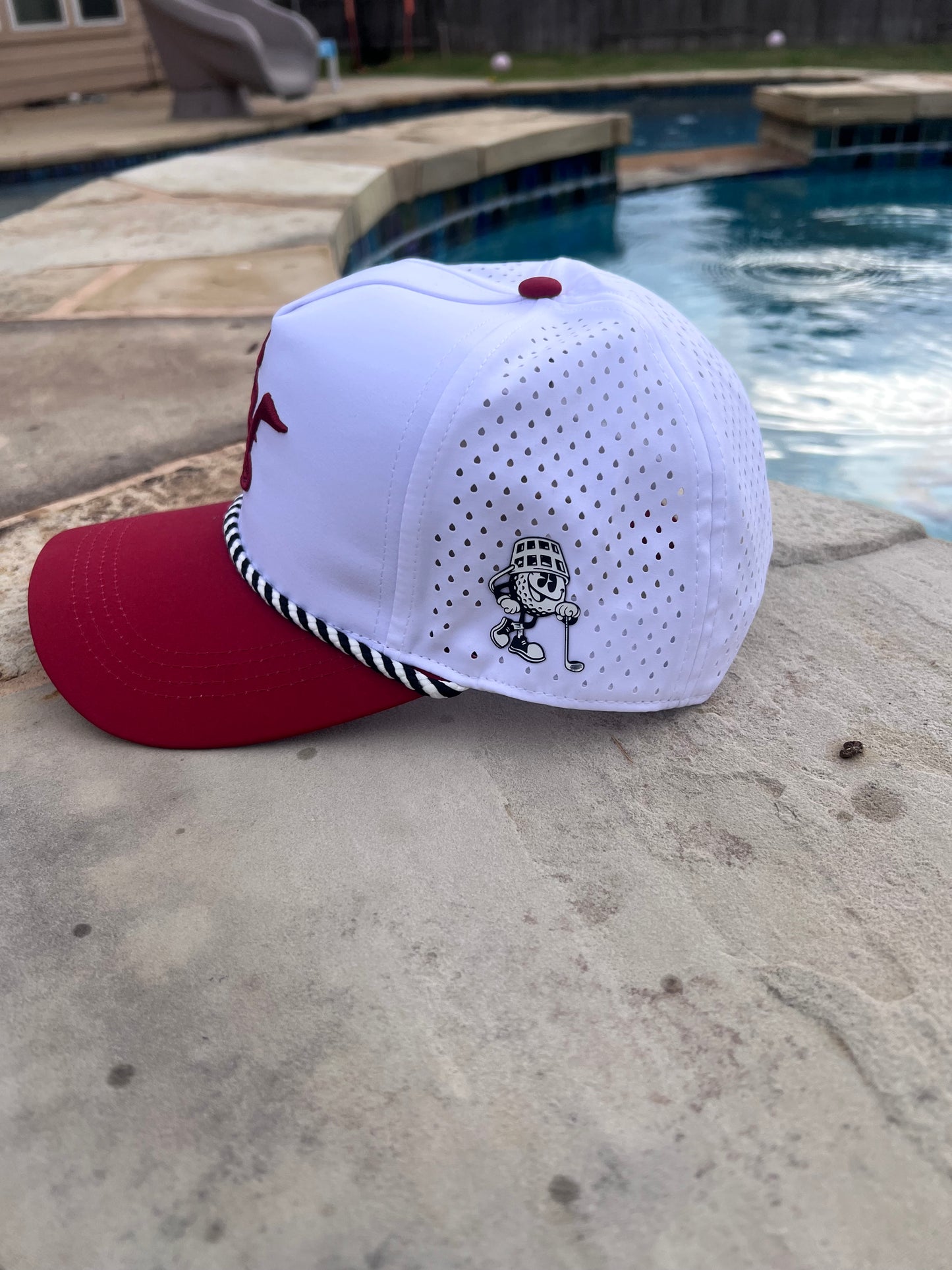 Crimson & White Classic BH 6-Panel Hat