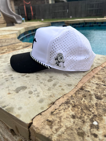 Black & White Classic BH 6-Panel Hat