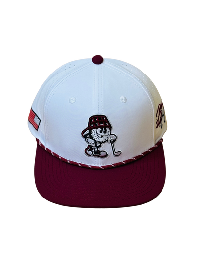 Game Day White & Maroon Hat