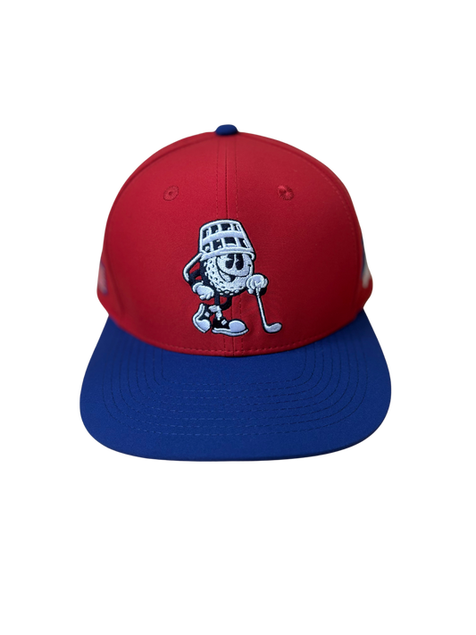 Classic Mascot 6-Panel Red/White/Blue Hat