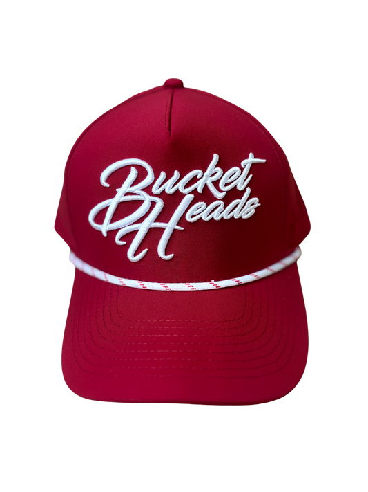 Classic Script 6-Panel Red Hat