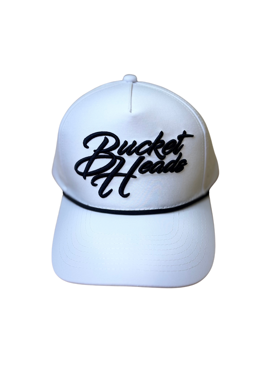 Classic Script 6-Panel White Hat
