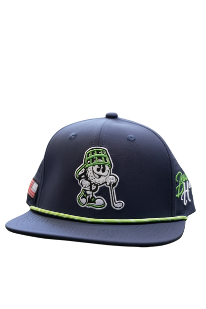 Game Day Navy & Lime Green Hat