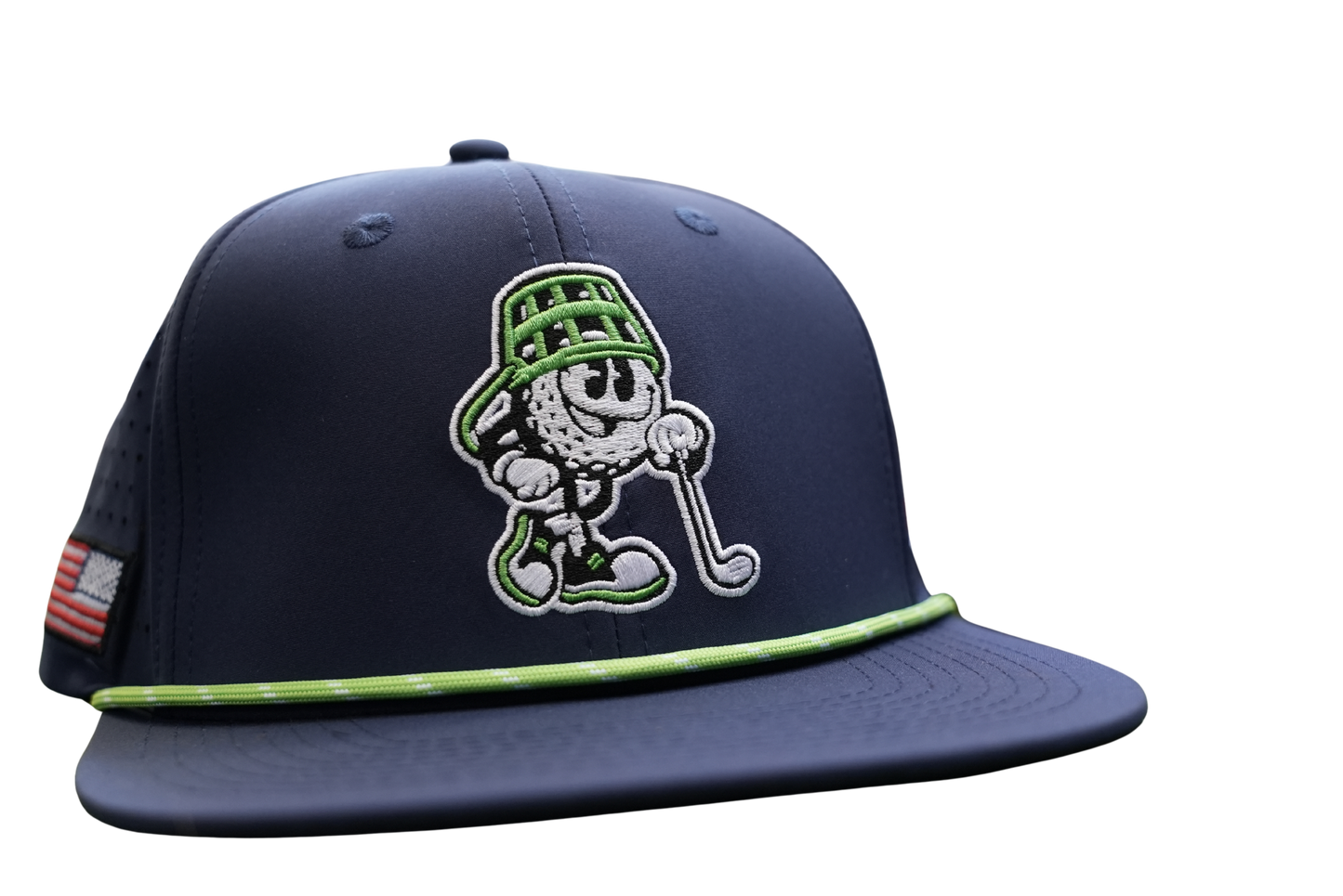 Game Day Navy & Lime Green Hat