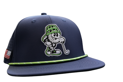 Game Day Navy & Lime Green Hat