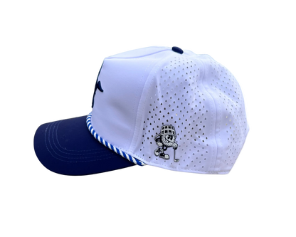 Navy & White Classic BH 6-Panel Hat