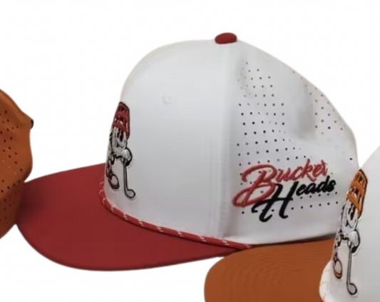 Game Day White & Crimson Hat